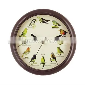 10 Inch Singing Bird Clock thumbnail-1