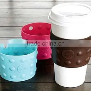 Reusable Silicone Cup Sleeve thumbnail-1