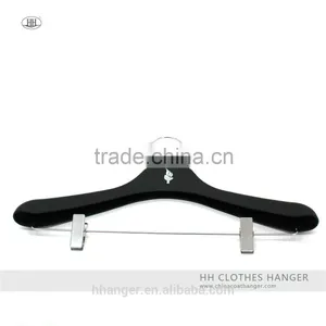 HH White Round Shoulder 17" Adult Man Woman Top Jacket Cloth Plastic Hangers thumbnail-6