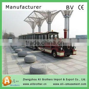 European Standard IVECO Engine Kids Riding Electric Mall Train Trackless Train thumbnail-1