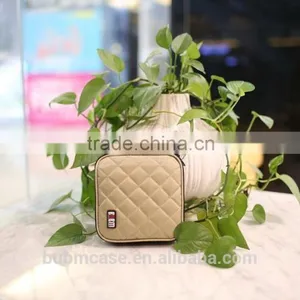Khaki 32 Capacity 230D Space Twill PVC Fabric DVD Case CD Holder Personalized cd Case Multi Disc Dvd Cases thumbnail-5