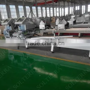 Aluminium Window Profile Double Head Cutting Saw Machine thumbnail-2