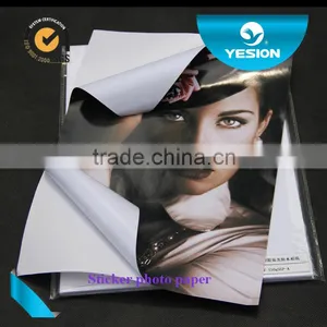 Oem Odm Micro Porous Sticker Photo Paper 150gsm Back Printing Logo for Client thumbnail-1
