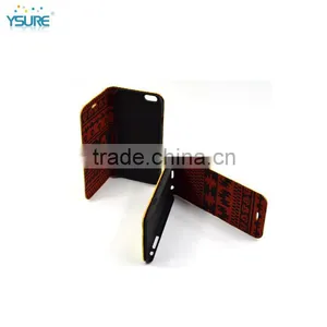 2015 New Design Ripple Pattern Colorful Leather Case For Wiko Fizz With Magnet Close up thumbnail-2