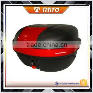 Fast Delivery Black Red Motorcycle Storeage Tail Box thumbnail-2