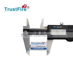 Trustfire Lithium Battery CR123A Disposable Batteries ,Li-ion Non-Rechargeable 1300mah Li-ion Batteries Made in China thumbnail-2