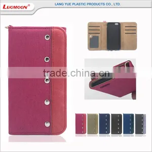 With ID Card Slot Denim Mobile Phone Leather Flip Cover Case for Oppo Neo 7 A37 thumbnail-1