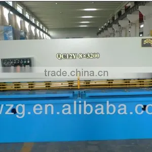 QC12Y 8*3200 Hydraulic Swing Beam Shearing Machine thumbnail-3