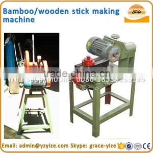 Bamboo Stick Cutting Machine From Round Bamboo Stick Making Machine Line thumbnail-1