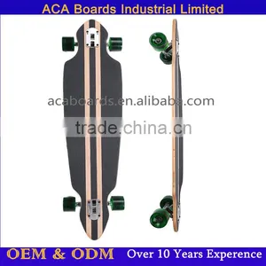 41inch Drop Through Led Wheels Longboard Skateboard thumbnail-2
