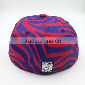 Custom Design Wholesaler 100% Cotton Twill Printing Snapback Hat thumbnail-4