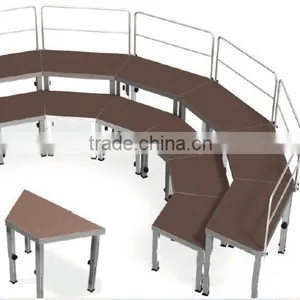 Aluminum Portable Choral Stage Movable Choral Risers for Sale thumbnail-5