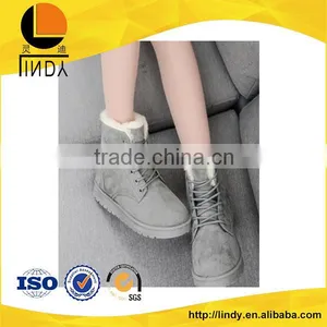 Latest Producer Low Price Leather Snow Boot thumbnail-1