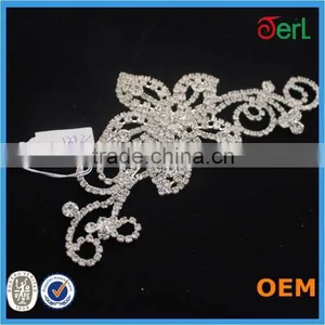 2016 Hot Sale Good Price Bridal Beaded Trim for Wedding Dress thumbnail-6
