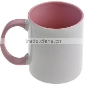 China Manufacturer Plain White 11oz Sublimation Two-tone Mugs thumbnail-6