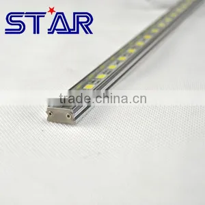 Waterproof Aluminum Aquarium LED Rigid Bar Strip White Color DC12V 60led/m thumbnail-1