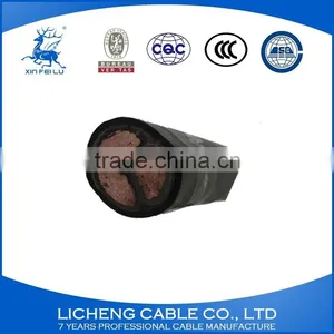 Chinese 3 Core Electric Cables Xlpe Insulated Pvc Sheathed Copper Electrical Power Cable 3x185mm2 thumbnail-6