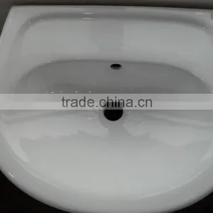 Cheap Price Ceramic Pedestal Washbasins DW203 thumbnail-4