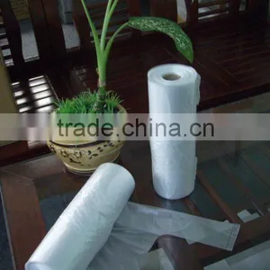 100% Virgin HDPE/LDPE Plastic T-shirt Bags for Shopping Packing thumbnail-1