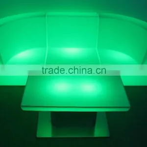 Led Light Illuminated Plastic Sofa thumbnail-1