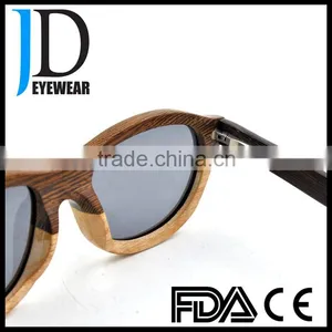 High Quality Custom Italian Style Two Tone Wood Sunglasses thumbnail-5