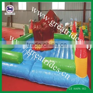 Kids Amusement Rides Inflatable Bull Riding Machine thumbnail-4