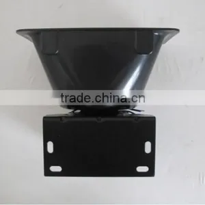 Black Police 12V Powerful Aluminum Speaker Horn thumbnail-4