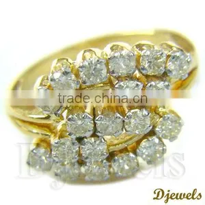 Diamond Gold Rings, Gold Rings Jewelry, Diamond Wedding Rings thumbnail-3