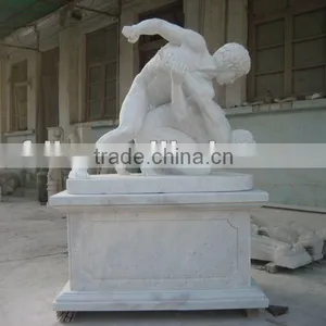 Famous White Marble Cherub and Angle Statues thumbnail-1