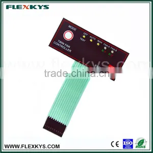 Embossing Key Poly Dome Non-tactile Feedback Led Membrane Switch thumbnail-5