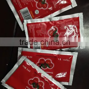 Top Quality Hot Sell China Tomato Paste 28-30% 50G 70g in Sachet Factory thumbnail-1