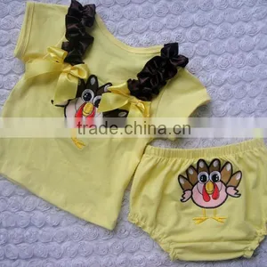 Hot Sale Thanksgiving Baby Soft Set for Girls thumbnail-1