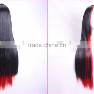 2015 New Fashion Harajuku Cosplay Anime Wig Young Heat Colorfull Ombre Wig Party Synthetic Wigs With Bangs thumbnail-6