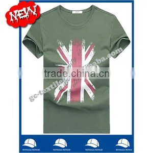 Custom Printed Men's Short Sleeve T-shirts thumbnail-1