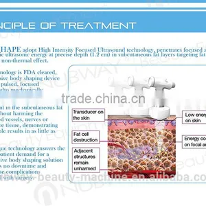 Portable HIFUSHAPE Body Slimming Portable 0.2-3.0J Hifu Ultrasound Fat Burning Machine High Frequency Esthetician Machine thumbnail-2