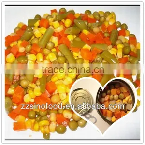 Canned Mixed Vegetable With 400g Net Weight thumbnail-1