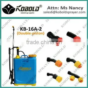 (KB-16A) 16L Double-barrelled Pump Sprayer Hand Sprayer thumbnail-1