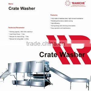 Plastic Crate Washer/ Plastic Crate Cleaning Machine thumbnail-2