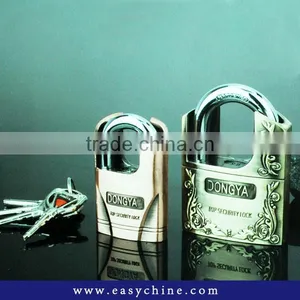 Safety And Exquisite Antique Padlock thumbnail-1