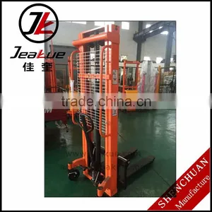 1T 2T Manual Stacker Forklift thumbnail-1