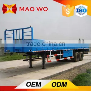OEM Army Color Cargo Truck, Side Wall Semi Trailer thumbnail-1