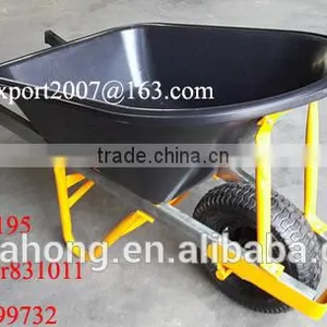 100L High Performance Wheelbarrow With Large Plastic Tray for Australia Market thumbnail-1
