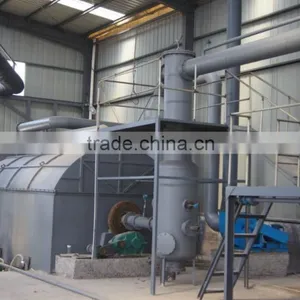 DAYI Good Stability Batch Type Used /Waste Plastic Pyrolysis Plant Convert Plastic To Furnace Oil thumbnail-2