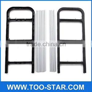 Popular Combination Environmental Plastic Home 4 Tier Shoes Rack Shelf Storage Organizer Metal Pipe Stand Holder Shelves thumbnail-4