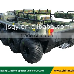 XBH 8X8-2C Diesel-engine Vehicle Transportation Cart 8 Wheels All-terrain Amphibious Vehicle Anfibio ATV thumbnail-2