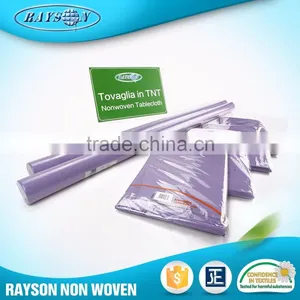 New Products 2016 Wholesale Square Tnt Tablecloth Nonwoven Made thumbnail-3