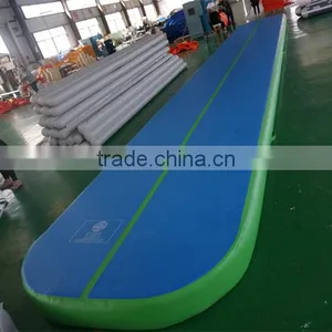 High Quality Double Wall Fabric Inflatable Gym Air Tumble Track For Sale thumbnail-2
