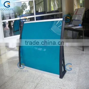 Block Out Rain and Sun Polycarbonate Sheet Awning With Sun Shield thumbnail-5