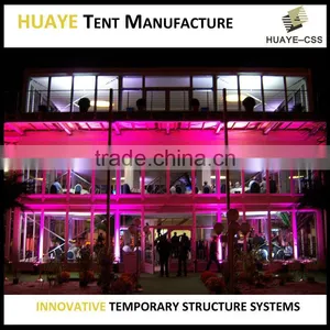 Luxury Multi-level Structure Wedding Events Tent With Lighting for Sale thumbnail-3