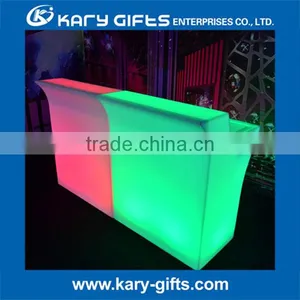 Commercial LED Furniture Plastic Bar Counter Hookah Furniture thumbnail-4